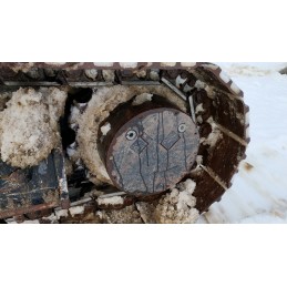 Cat 320 mit Leica GPS