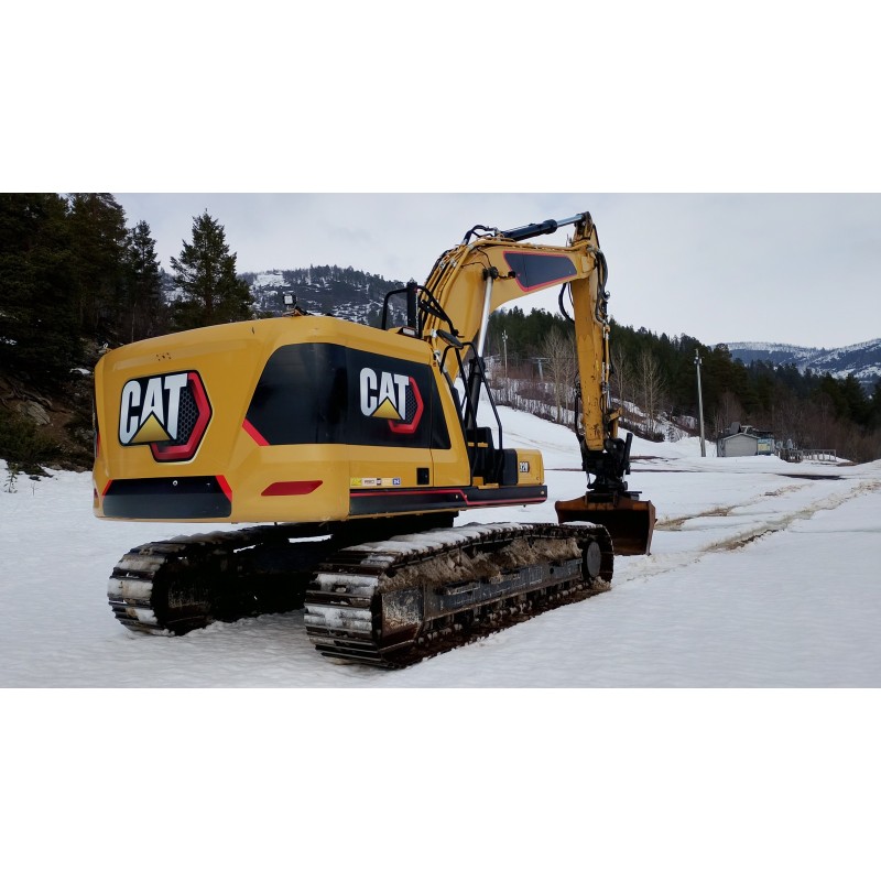 Cat 320 mit Leica GPS Cat 320 mit Leica GPS